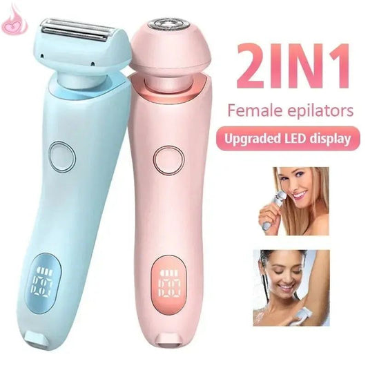 1 Hair Removal Epilator USB Rechargeable Trimmer -