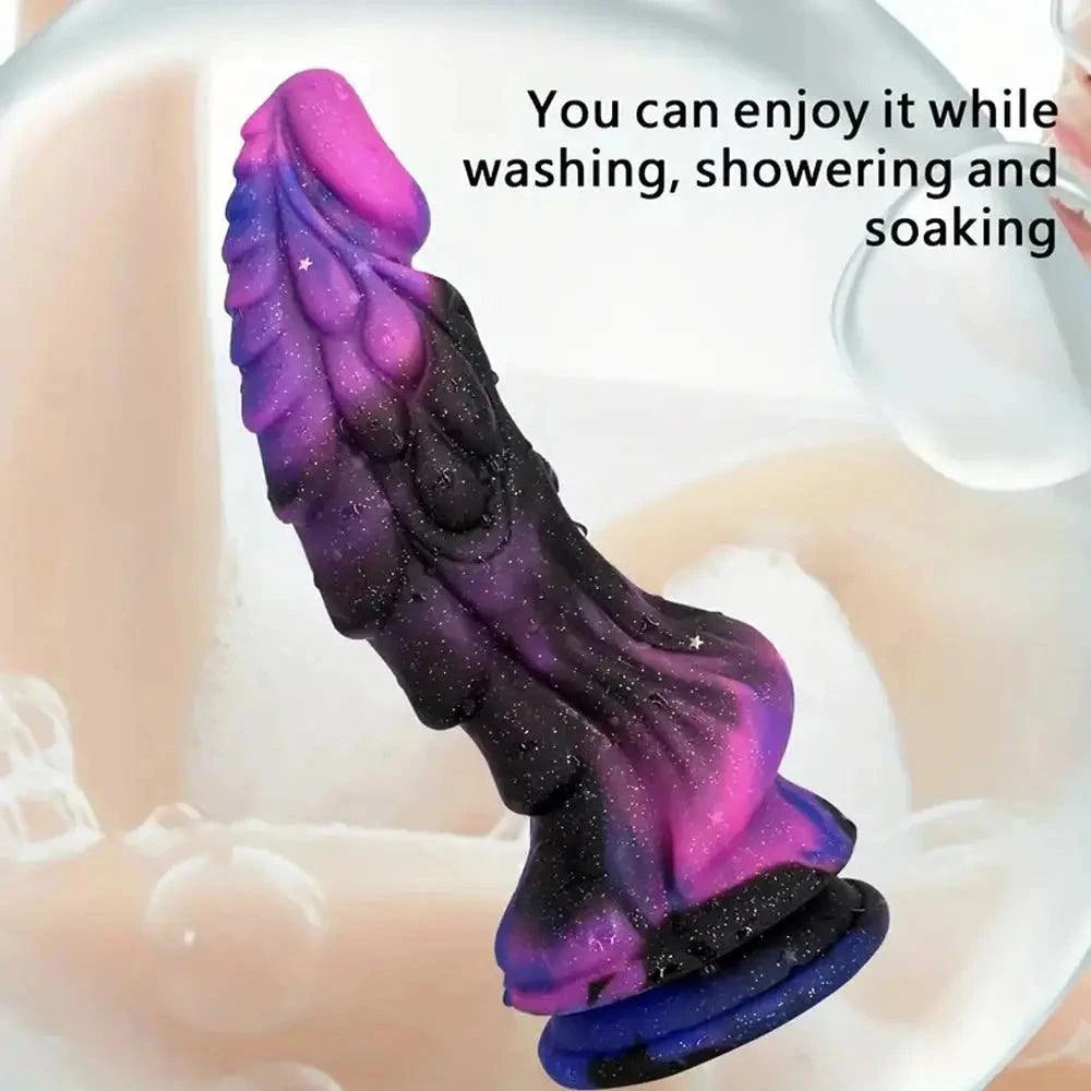 Suction Cup Soft Monster Dildo Silicone Anal Plug Prostate Massager Sex Toys