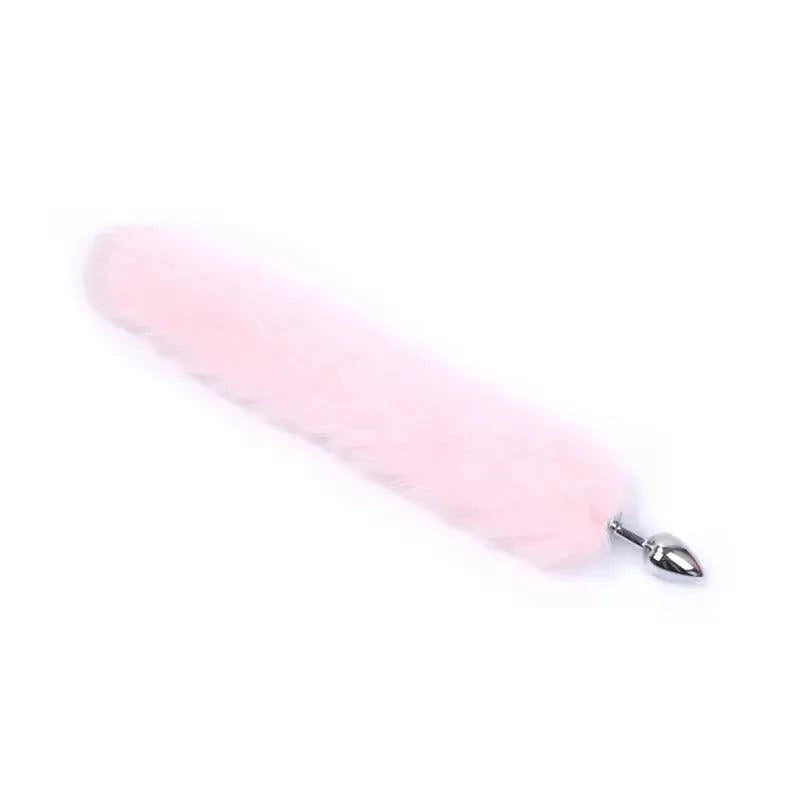 Fox Tail Metal Anal Butt Plug Sex Toys Animal Role Play BDSM Sex Products