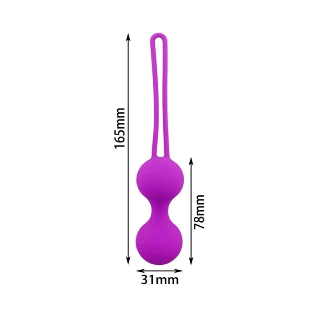 Safe Silicone Vaginal Balls Tighten Kegel Ball Vibrator Vaginal Muscle Trainer Intimate Toys