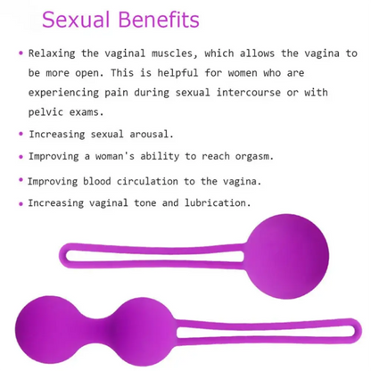 Safe Silicone Vaginal Balls Tighten Kegel Ball Vibrator Vaginal Muscle Trainer Intimate Toys