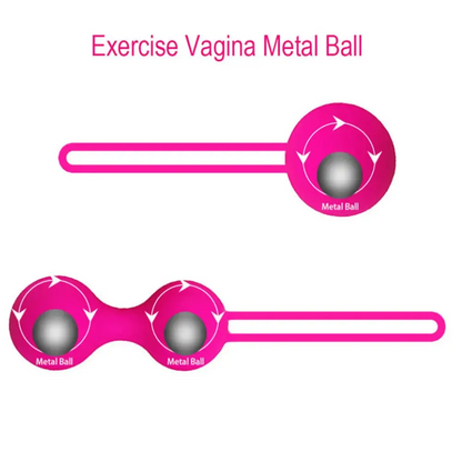 Safe Silicone Vaginal Balls Tighten Kegel Ball Vibrator Vaginal Muscle Trainer Intimate Toys