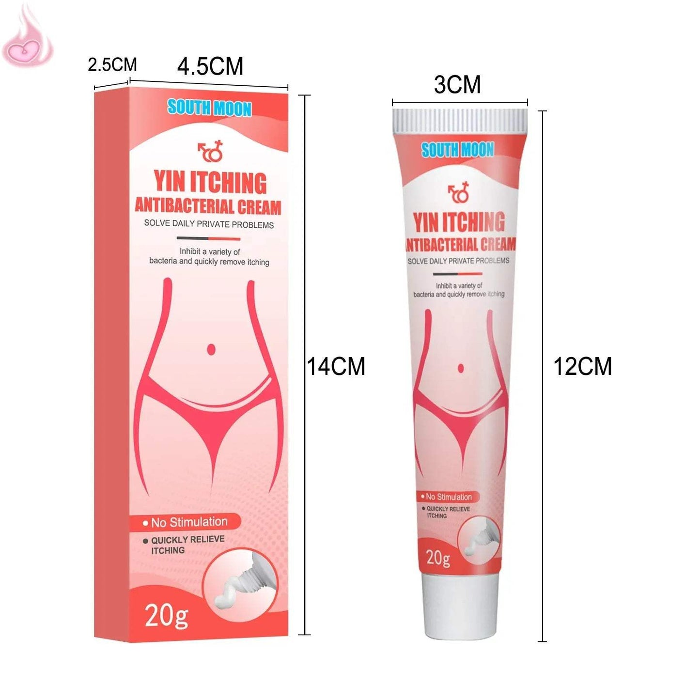 Intimate Care Pubic Itch Cream -